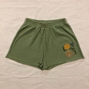 desert dreamer Women’s Elastic Waist Pull-On Green Shorts size S